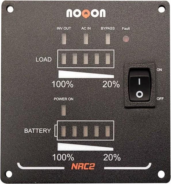 Produktbild Noqon NRC2 Fernbedienung mit Ladestandsanzeige für Wechselrichter