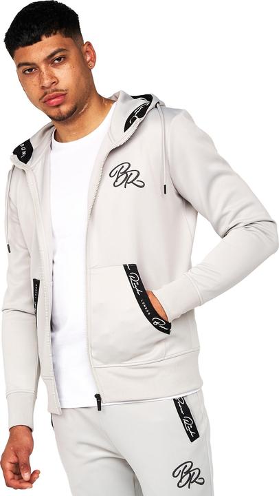 Immagine prodotto Born Rich Felpa con cappuccio Foletti con zip a tutta lunghezza (M)