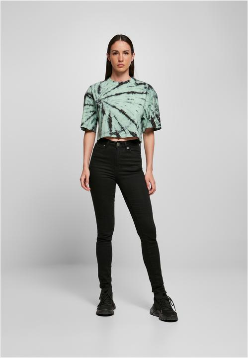 Actual product image Urban Classics Ladies Oversized Cropped Tie Dye Tee (3XL)