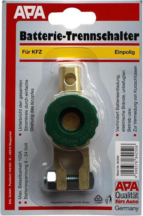 Actual product image LAS Battery Interrupter