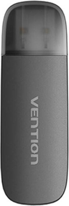 Image du produit Vention Lecteur de carte mémoire 2 en 1 USB 2.0 A (SD TF) CLEB0 (noir) (USB 2.0)