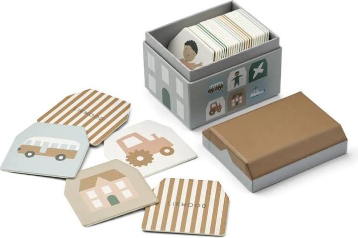 Image du produit Liewood Papier Collection : Valais Memory Véhicules - Ville