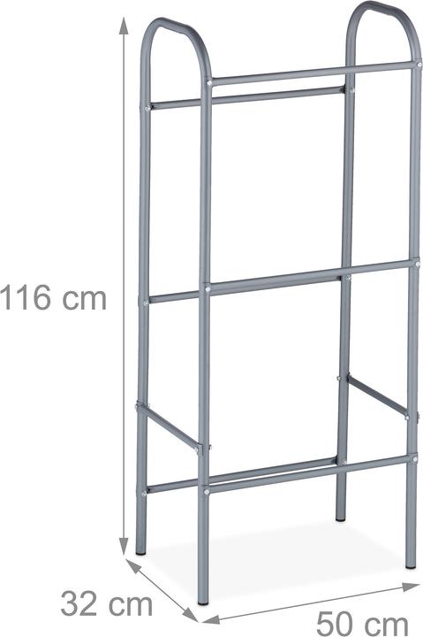 Actual product image Relaxdays Beverage crate rack (50 x 32 x 116 cm)