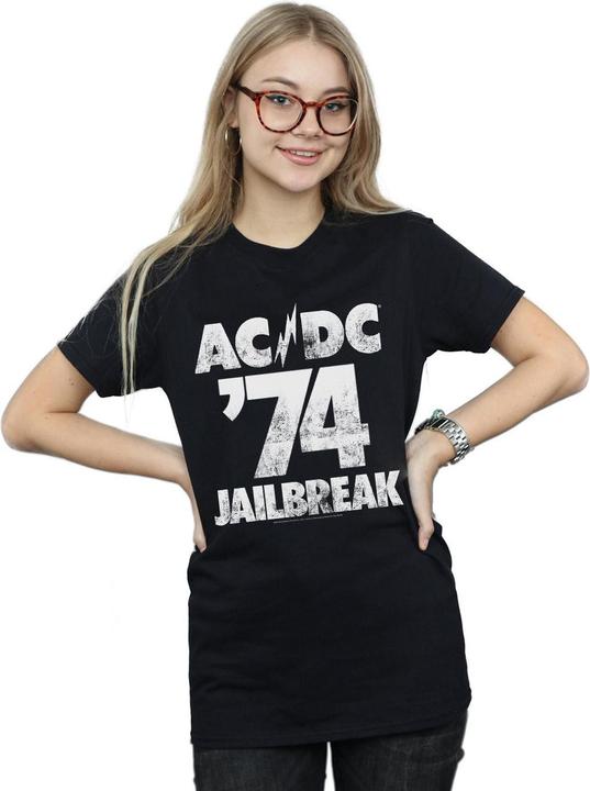 Immagine prodotto AC/DC Maglietta boyfriend in cotone Jailbreak 74 (4XL)