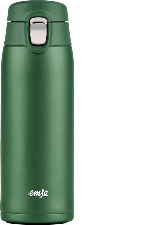 Actual product image Emsa Insulated drinking bottle LIGHT MUG, 0.4 litre, green (0.40 l)