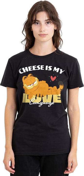 Produktbild Garfield Cheese Is My Love Language TShirt (L)