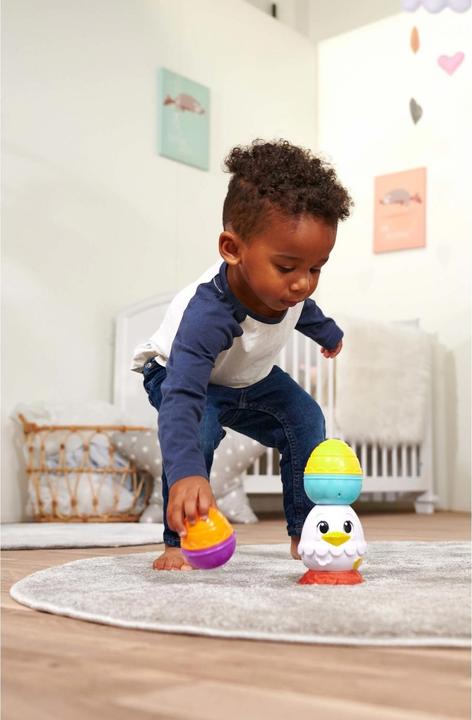 Immagine prodotto Simba 104010184 - Gallina impilabile ABC, gallina Roly-Poly con uova da impilare, nido, M