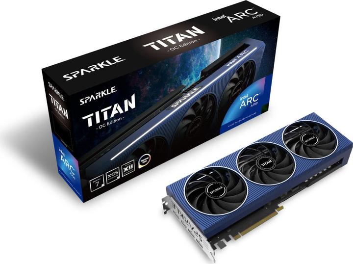 Immagine prodotto Sparkle Intel A750 Titan OC (8 GB)