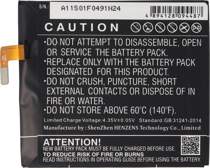 Actual product image AccuCell Sony Ericsson XPERIA T3 Battery