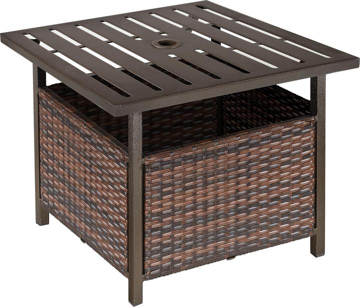 Produktbild Outsunny Gartentisch mit Schirmloch (55 cm)