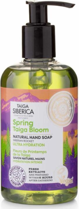 Produktbild Natura Siberica Spring Taiga Bloom Jabon De Manos Natural 300ml (Handseife Nachfüllpackung, 300 ml)