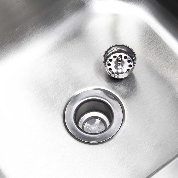 Produktbild XPOtool Gastro Waschbecken Edelstahl Handwaschbecken quadratisch Spülbecken (398 mm, 420 mm)