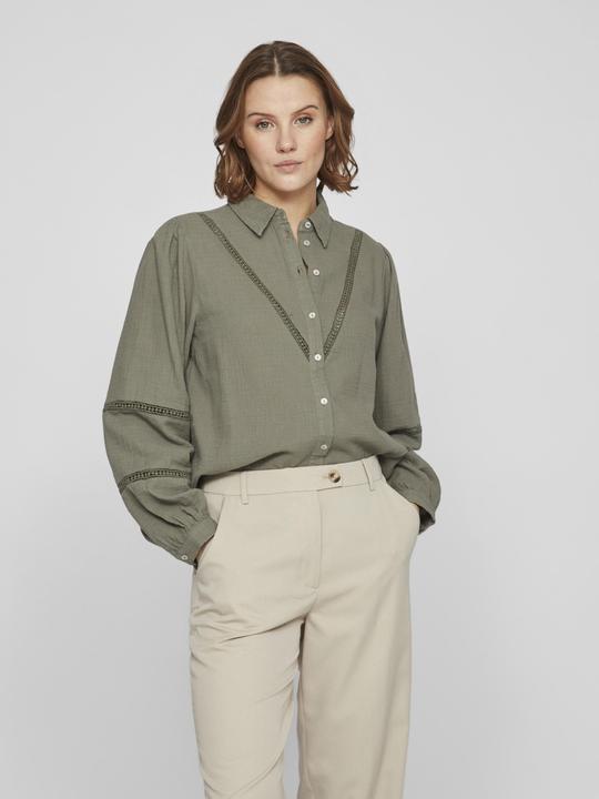 Image du produit Vila Chemise ornée de dentelle (36)
