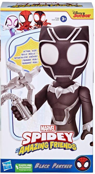 Image du produit Hasbro Spidey and His Amazing Friends super grande figure d'action Black Panther, jouet de superhéros f