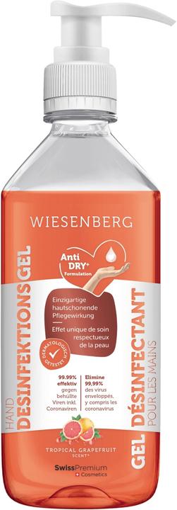 Wiesenberg Hand Desinfektionsgel Tropical Grapefruit Gel (500 ml)