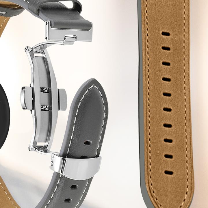 Produktbild Avizar Ersatzarmband (22 mm, Leder)