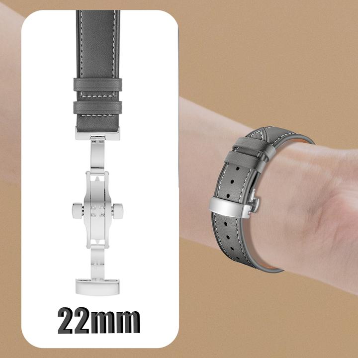 Produktbild Avizar Ersatzarmband (22 mm, Leder)