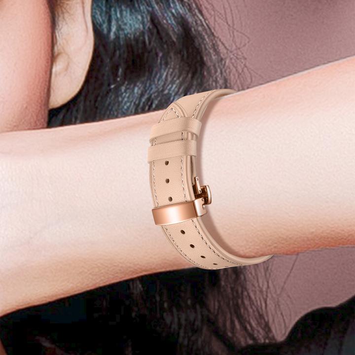 Actual product image Avizar Replacement wristband (22 mm, Leather)