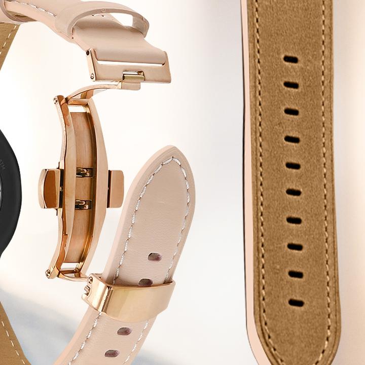 Actual product image Avizar Replacement wristband (22 mm, Leather)