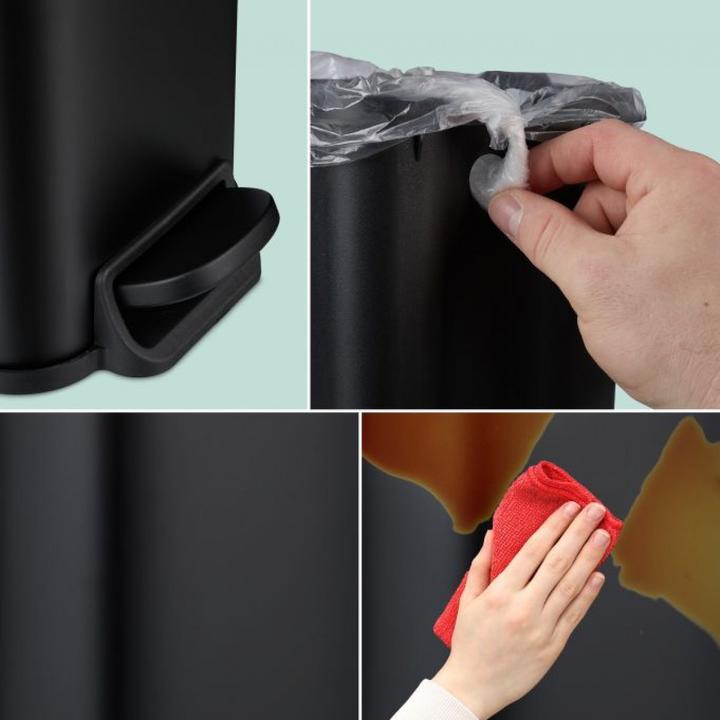 Immagine prodotto Relaxdays Cestino per il bagno (5 l)