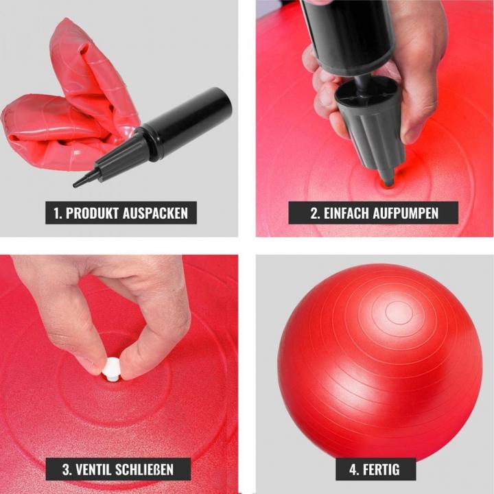Produktbild Gorilla Sports Gymnastikball (75 cm)