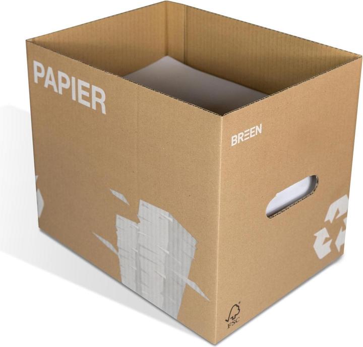 Actual product image Brieger Waste Paper Box (1 x 49.5 x 62.5 cm, 27.57 l)