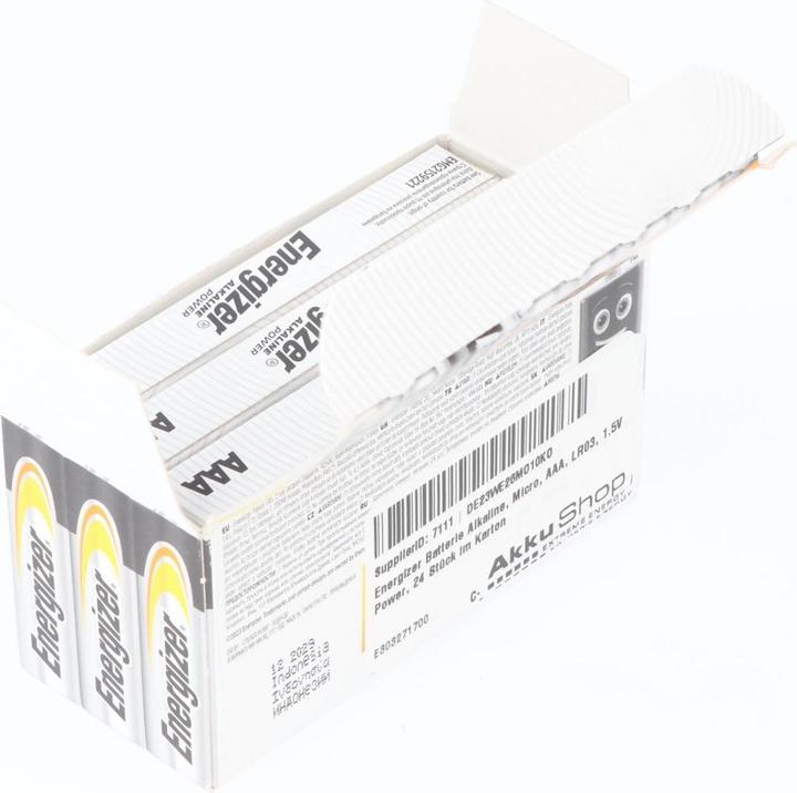 Actual product image Energizer Alkaline Power (24 pcs., AAA, 1200 mAh)