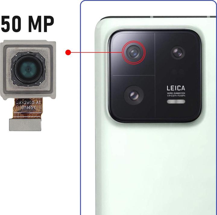 Immagine prodotto Clappio Ricambio per fotocamera con teleobiettivo (Xiaomi 13 Pro)