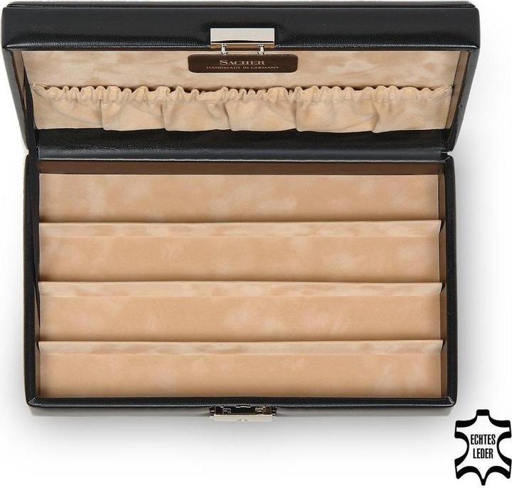 Immagine prodotto Sacher 2510.010443 - Astuccio da collezione nuovo classico in pelle nera