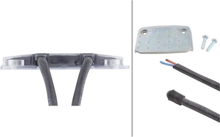 Actual product image Hella LED Flashing Light Hubladeb.