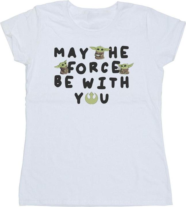 Produktbild Star Wars The Mandalorian Grogu May The Force Be With You TShirt (XXL)