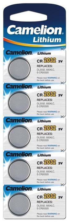Camelion CR2032 (5 pz., CR2032, 220 mAh)