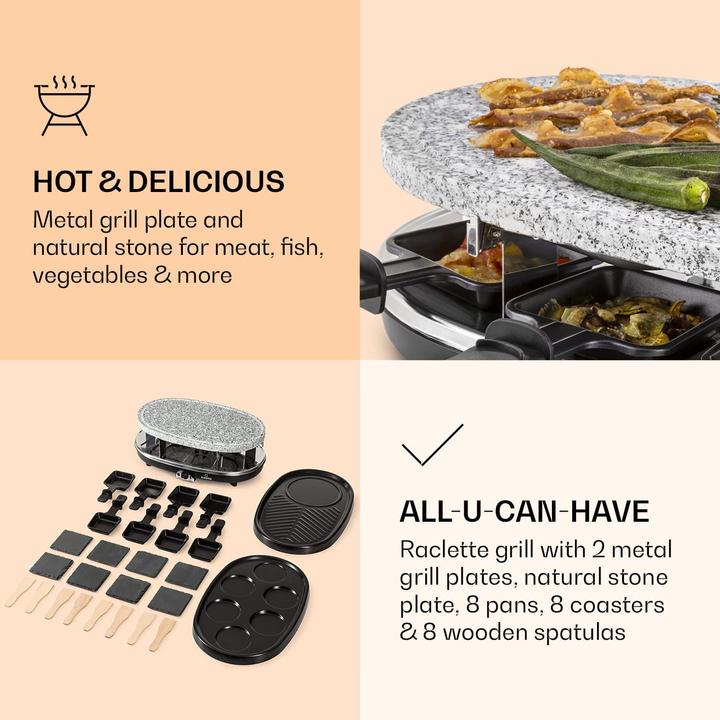 Produktbild Klarstein Steaklette All-U-Can-Grill Raclette