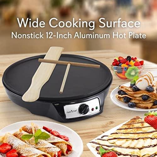 Produktbild Nutrichef PCRM12EU Elektro Griddle Crepe Maker
