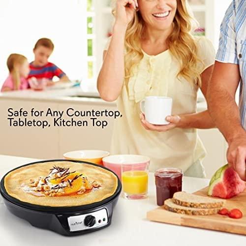 Produktbild Nutrichef PCRM12EU Elektro Griddle Crepe Maker