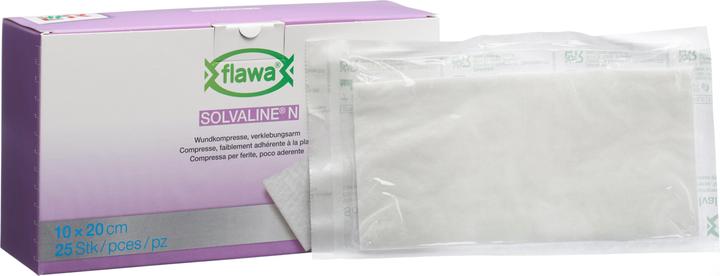 Image du produit Flawa Solvaline N Kompressen 10x20cm steril