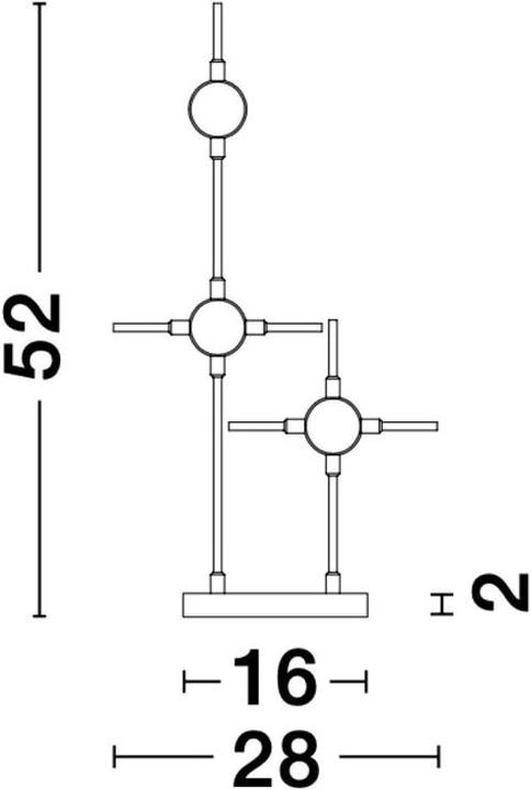 Produktbild Nova Luce Atomo (504 lm)