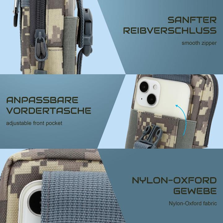 Produktbild Cadorabo Handytasche für ZTE Blade V9 VITA Hülle im Militär Style (ZTE Blade V9 Vita)