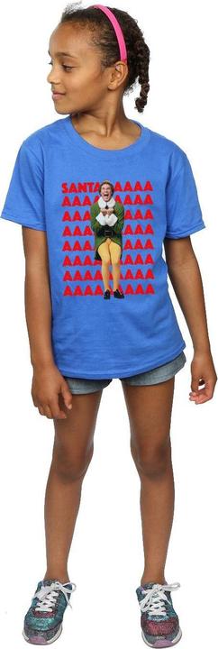 Immagine prodotto Elf Buddy Santa Scream Maglietta Ragazze (152, 158)