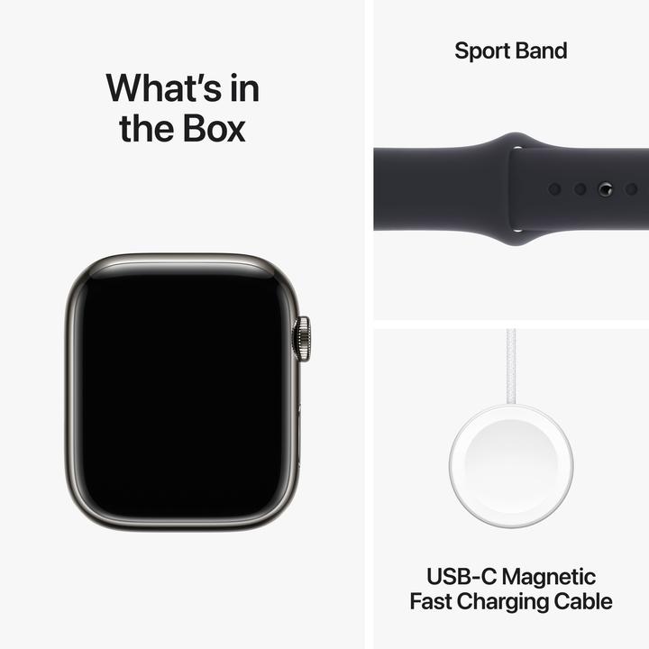 Actual product image Apple Watch Series 9 (45 mm, 4G)