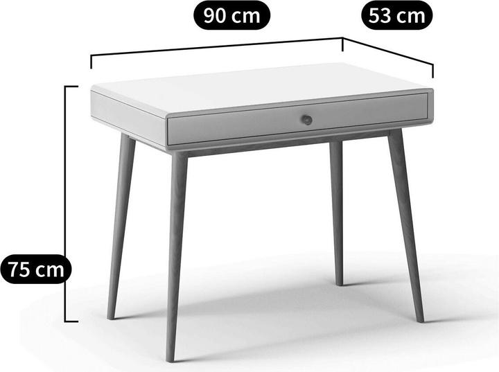 Produktbild La Redoute Interieurs Jimi (90 x 53 x 75 cm)