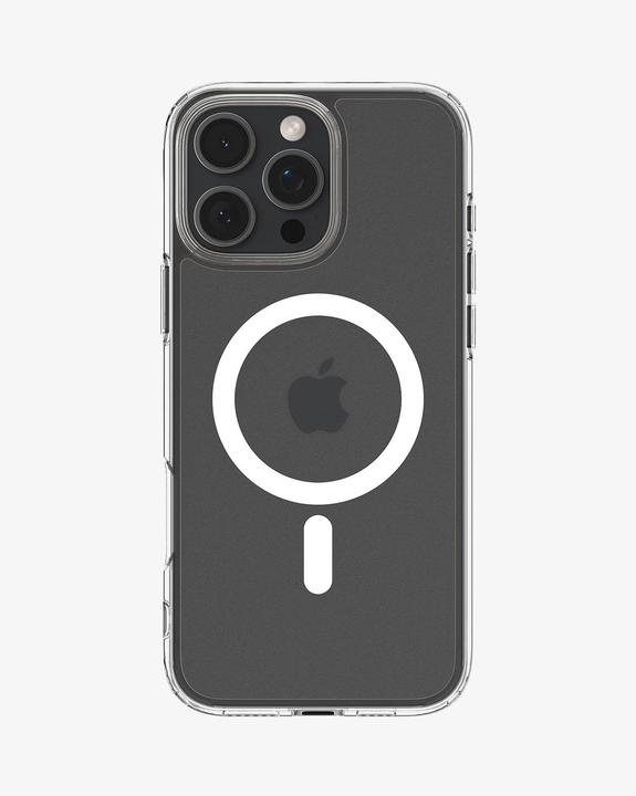 Actual product image Spigen Ultra Hybrid MAG iPhone 16 Pro Max MagSafe frost clear ACS08002 (Apple iPhone 16 Pro Max)