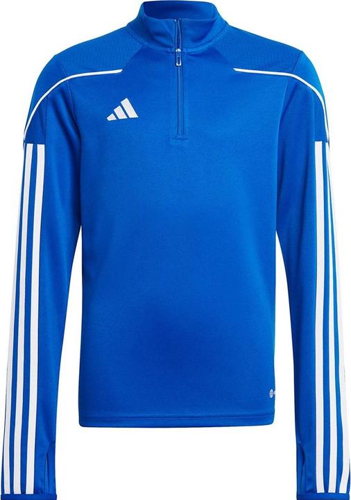 Produktbild adidas Tiro 23 League Trainingsoberteil Blaues Kinder-Sweatshirt HS3490 (140 cm) (140)