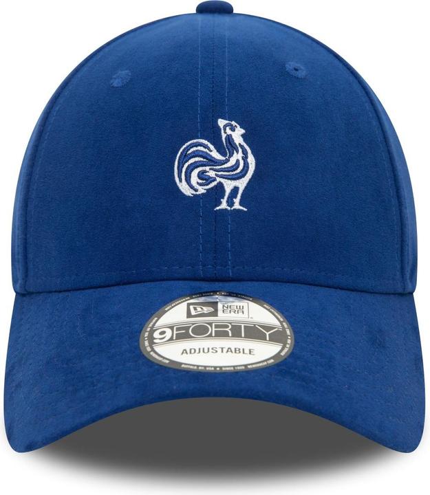 Produktbild New Era 9Forty Strapback Cap - SUEDE French Rugby navy