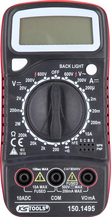 Image du produit KS Tools Multimètre