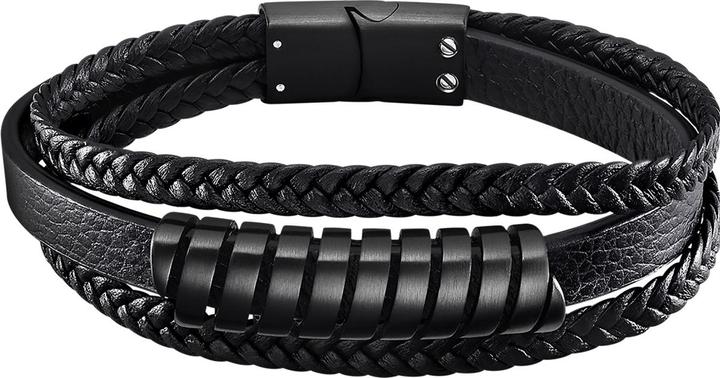 Immagine prodotto Lotus Stile - Bracciale in pelle da uomo Urban Man LS2208-2 / 3 (M) (22 cm, Acciaio inossidabile, Cuoio)