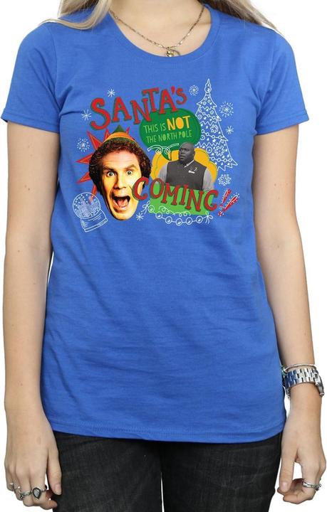 Actual product image Elf Womens/Ladies North Pole Cotton T-Shirt (M)