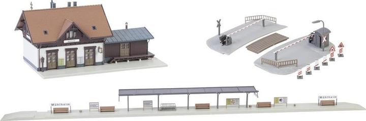 Produktbild Faller 239001 N Bahnhof-Set Mühlheim