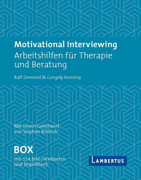 Image du produit Motivational Interviewing Box mit Fragekarten (Allemand, Ralf Demmel, Gergely Kemény, 2022)