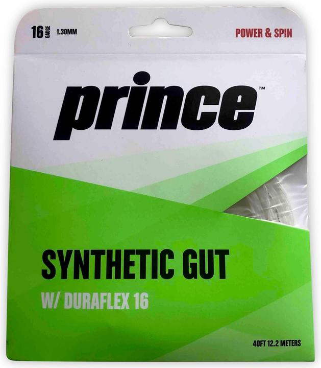 Actual product image Prince tennis strings duraflex